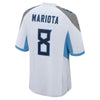 Image of Marcus Mariota Tennessee Titans New Game Jersey – White 2019