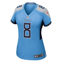 Marcus Mariota Tennessee Titans Women's New Game Jersey – Light Blue 2019