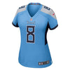 Image of Marcus Mariota Tennessee Titans Women's New Game Jersey – Light Blue 2019