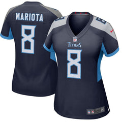 Marcus Mariota Tennessee Titans Women's New Game Jersey – Navy 2019