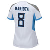 Image of Marcus Mariota Tennessee Titans Women's New Game Jersey – White 2019