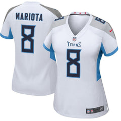 Marcus Mariota Tennessee Titans Women's New Game Jersey – White 2019