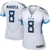 Image of Marcus Mariota Tennessee Titans Women's New Game Jersey – White 2019