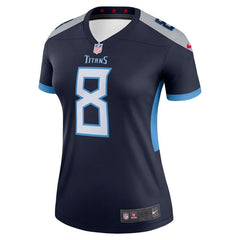 Marcus Mariota Tennessee Titans Women's New Legend Jersey – Navy 2019