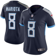 Marcus Mariota Tennessee Titans Women's New Vapor Untouchable Limited Jersey – Navy 2019