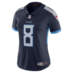 Marcus Mariota Tennessee Titans Women's New Vapor Untouchable Limited Jersey – Navy 2019