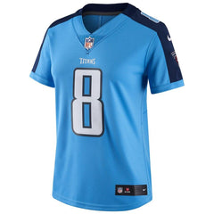 Marcus Mariota Tennessee Titans Women's Vapor Untouchable Limited Jersey - Light Blue 2019