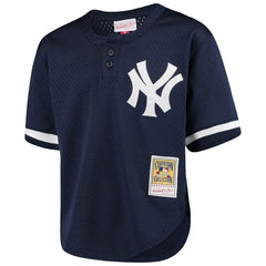 Mariano Rivera New York Yankees Mitchell & Ness Youth Cooperstown Collection Mesh Batting Practice Jersey – Navy 2019