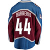 Image of Mark Barberio Colorado Avalanche Breakaway Player Jersey – Burgundy 2019
