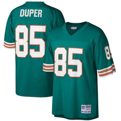 Mark Duper Miami Dolphins Mitchell &amp; Ness Retired Player Replica Jersey - Aqua 2019