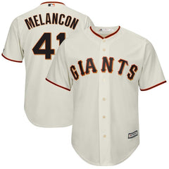 Mark Melancon San Francisco Giants Majestic Cool Base Alternate Player Jersey - Cream 2019