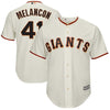 Image of Mark Melancon San Francisco Giants Majestic Cool Base Alternate Player Jersey - Cream 2019