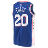 Image of Markelle Fultz Philadelphia 76ers Swingman Jersey - Icon Edition – Blue 2019
