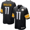 Image of Markus Wheaton Pittsburgh Steelers Game Jersey - Black 2019