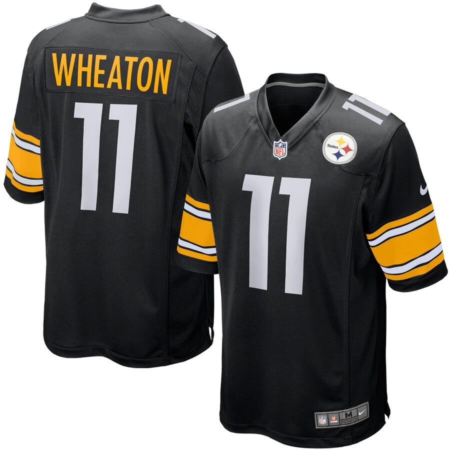 Markus Wheaton Pittsburgh Steelers Youth Team Color Game Jersey - Black 2019