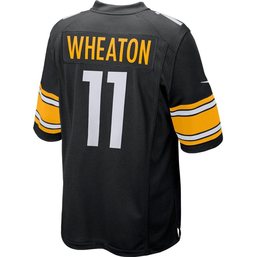Markus Wheaton Pittsburgh Steelers Youth Team Color Game Jersey - Black 2019