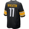 Image of Markus Wheaton Pittsburgh Steelers Youth Team Color Game Jersey - Black 2019