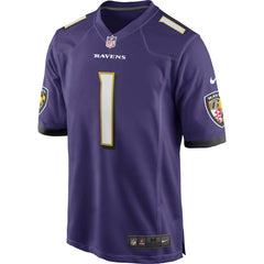 Marquise Brown Baltimore Ravens 2019 NFL Draft First Round Pick Game Jersey – Purple 2019