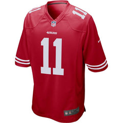 Marquise Goodwin San Francisco 49ers Player Game Jersey – Scarlet 2019