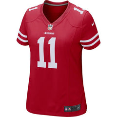 Marquise Goodwin San Francisco 49ers Women's Game Jersey – Scarlet 2019