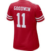 Image of Marquise Goodwin San Francisco 49ers Women's Game Jersey – Scarlet 2019