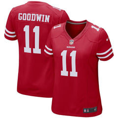 Marquise Goodwin San Francisco 49ers Women's Game Jersey – Scarlet 2019