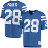 Image of Marshall Faulk Indianapolis Colts Mitchell &amp; Ness Retired Player Replica Jersey - Royal 2019