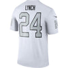 Image of Marshawn Lynch Oakland Raiders Color Rush Legend Jersey - White 2019