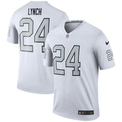 Marshawn Lynch Oakland Raiders Color Rush Legend Jersey - White 2019