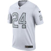 Image of Marshawn Lynch Oakland Raiders Color Rush Legend Jersey - White 2019