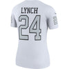 Image of Marshawn Lynch Oakland Raiders Women's Color Rush Legend Jersey - White 2019