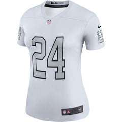 Marshawn Lynch Oakland Raiders Women's Color Rush Legend Jersey - White 2019