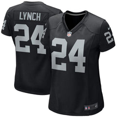 Marshawn Lynch Oakland Raiders Women's Game Jersey - Black 2019