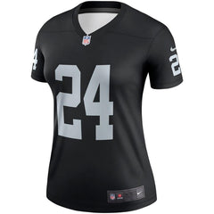 Marshawn Lynch Oakland Raiders Women's Legend Jersey – Black 2019