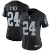 Image of Marshawn Lynch Oakland Raiders Women's Vapor Untouchable Limited Jersey – Black 2019