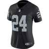 Image of Marshawn Lynch Oakland Raiders Women's Vapor Untouchable Limited Jersey – Black 2019