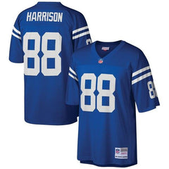 Marvin Harrison Indianapolis Colts Mitchell &amp; Ness Retired Player Replica Jersey - Royal 2019