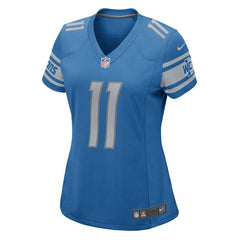 Marvin Jones Jr Detroit Lions Women's Game Jersey - Blue 2019