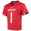 Image of Maryland Terrapins Under Armour Replica Lacrosse Jersey – Red 2019