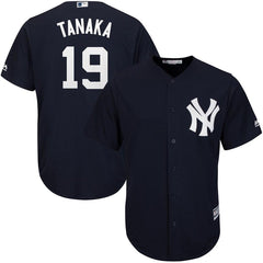 Masahiro Tanaka New York Yankees Majestic Official Cool Base Player Jersey - Navy 2019