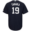 Image of Masahiro Tanaka New York Yankees Majestic Official Cool Base Player Jersey - Navy 2019