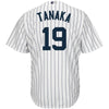 Image of Masahiro Tanaka New York Yankees Majestic Official Cool Base Player Jersey - White 2019