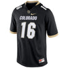 Image of Mason Crosby Colorado Buffaloes Game Jersey – Black 2019