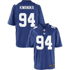 Mathias Kiwanuka New York Giants Youth Team Color Game Jersey - Royal Blue 2019