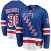 Image of Mats Zuccarello New York Rangers Breakaway Player Jersey - Royal 2019