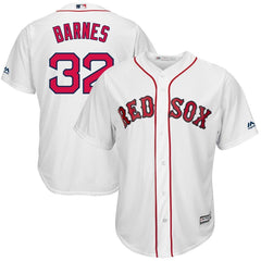 Matt Barnes Boston Red Sox Majestic Home Cool Base Replica Player Jersey - White 2019