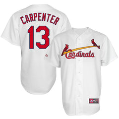 Matt Carpenter St. Louis Cardinals Majestic Cool Base Player Jersey - White 2019