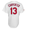 Image of Matt Carpenter St. Louis Cardinals Majestic Cool Base Player Jersey - White 2019