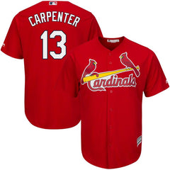 Matt Carpenter St. Louis Cardinals Majestic Official Cool Base Player Jersey - Scarlet 2019