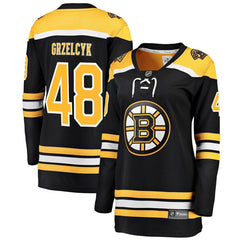 Matt Grzelcyk Boston Bruins Women's Breakaway Player Jersey - Black 2019